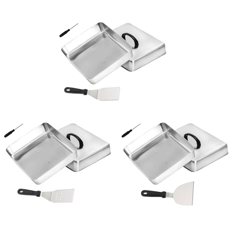 Camping Cooking Flat Top - Couvercle cuisson carré 547F pour repas