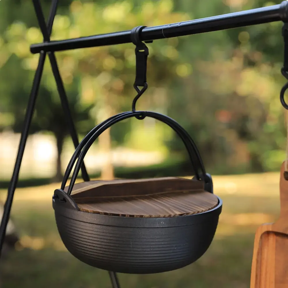 Camp Dutch Oven Cast - Marmite hollandaise en fonte pour usage