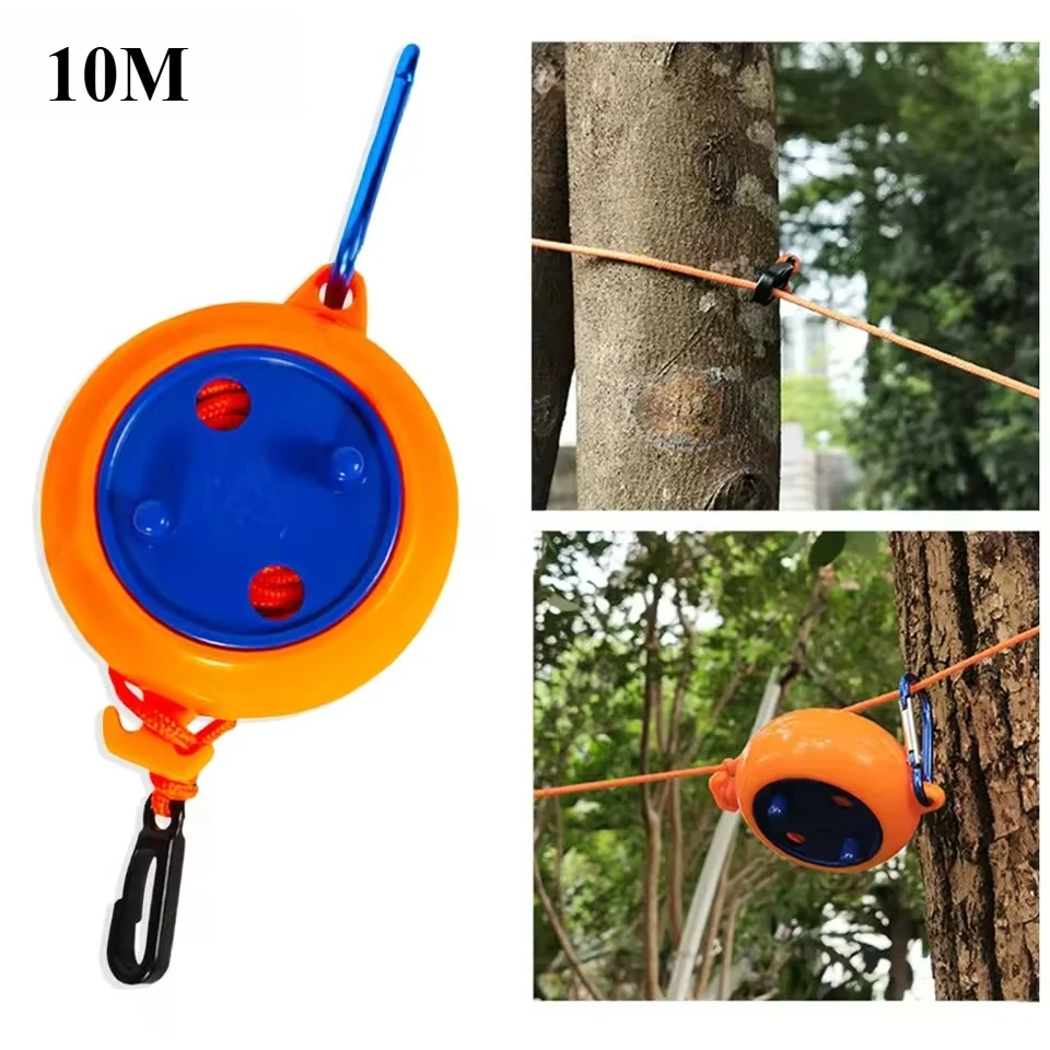Camping Cooking Container - 1 pièces 10M corde à linge