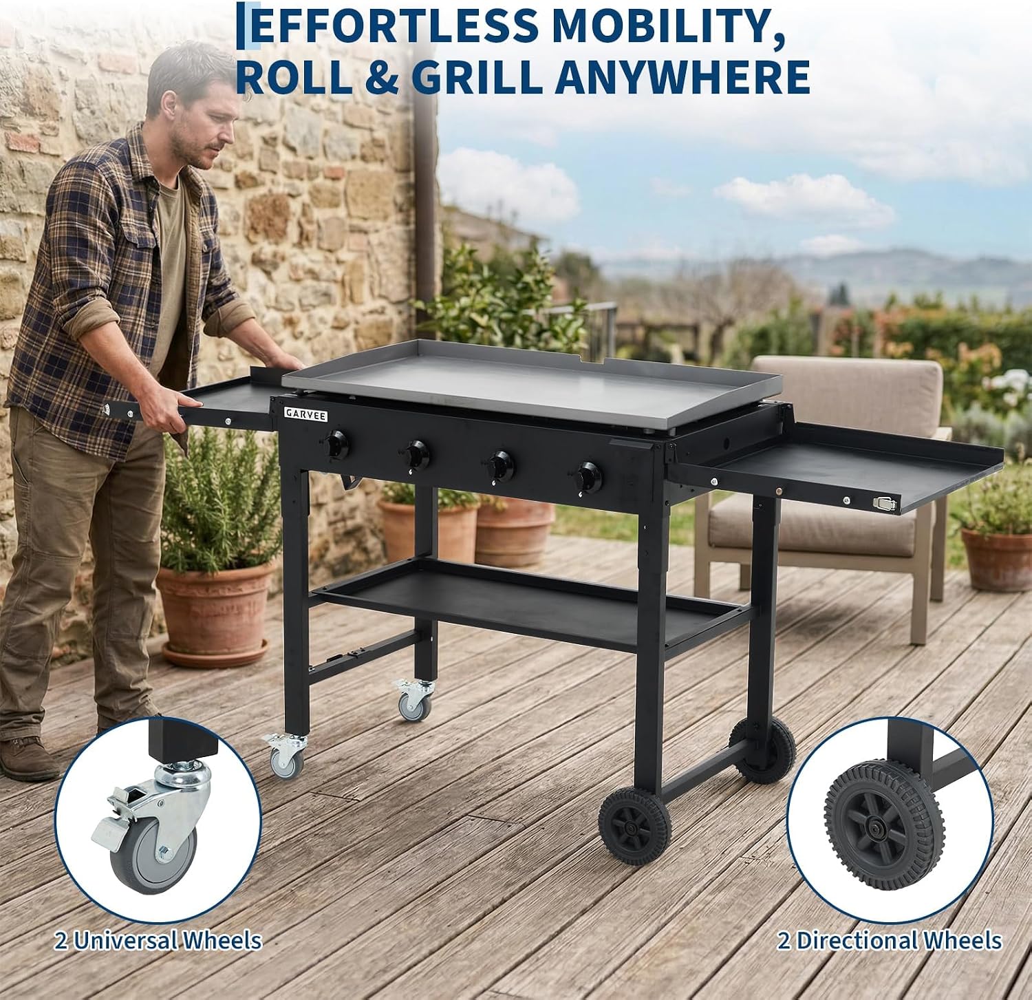Tacleekii, gril à plat de 36 p - Camping Cooking Flat Top avis et prix
