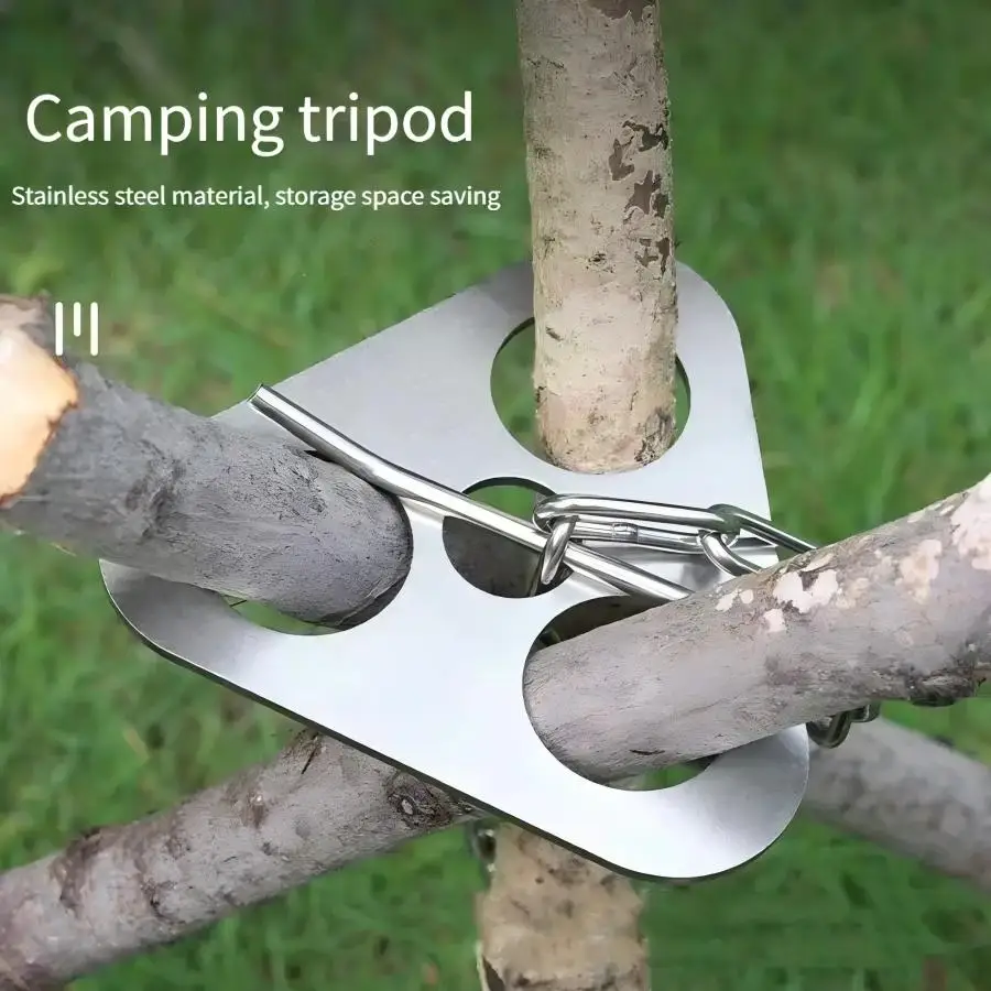 Trépied de Camping Portable en - Camping Hiking Cooking avis et prix