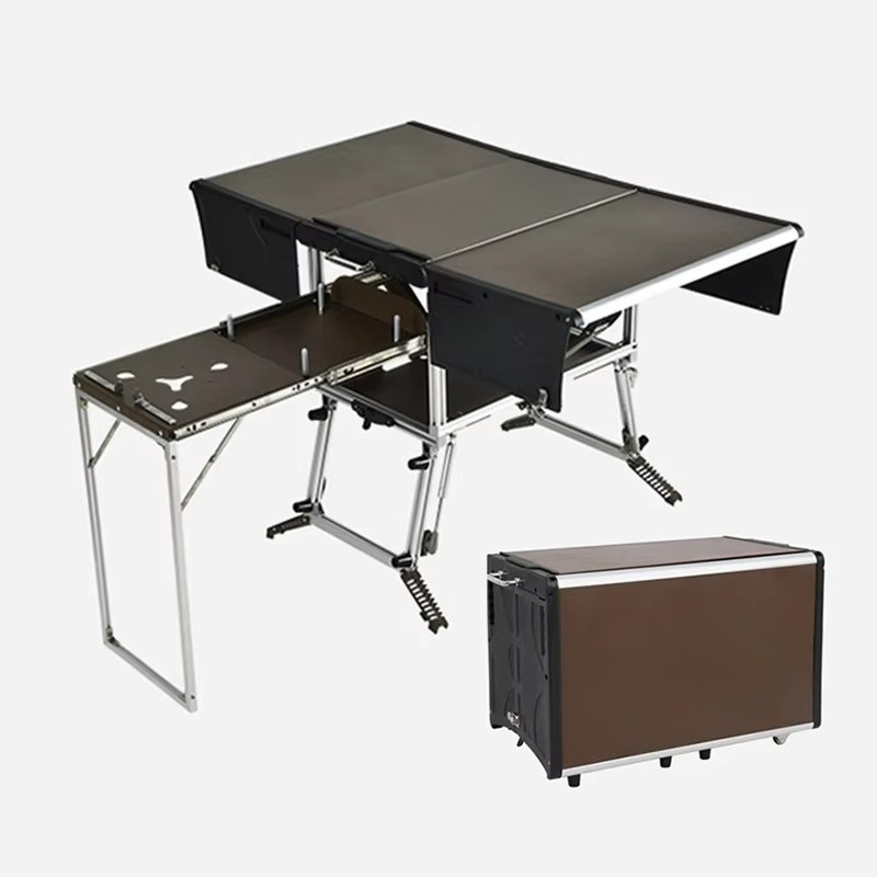 Cuisine mobile portable pour l - Quality Camping Cooking Set avis et prix