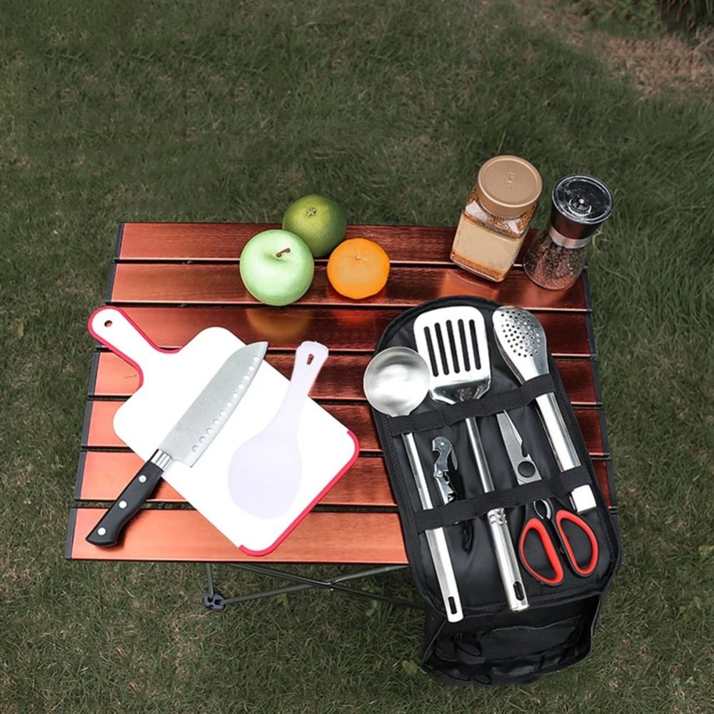 Ensemble d'ustensiles de pique - Camping Cooking Organizer avis et prix