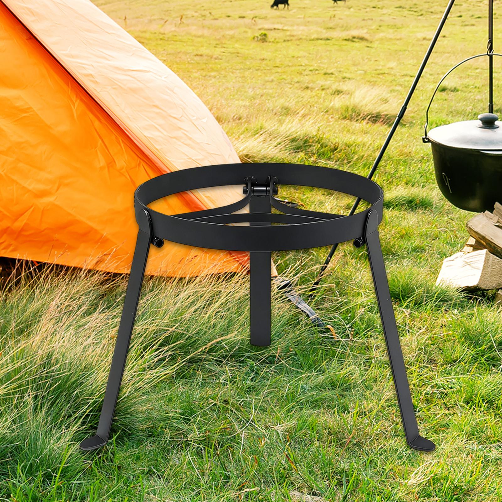 Trépied pliable en fer pour cu - Camping Hiking Cooking avis et prix